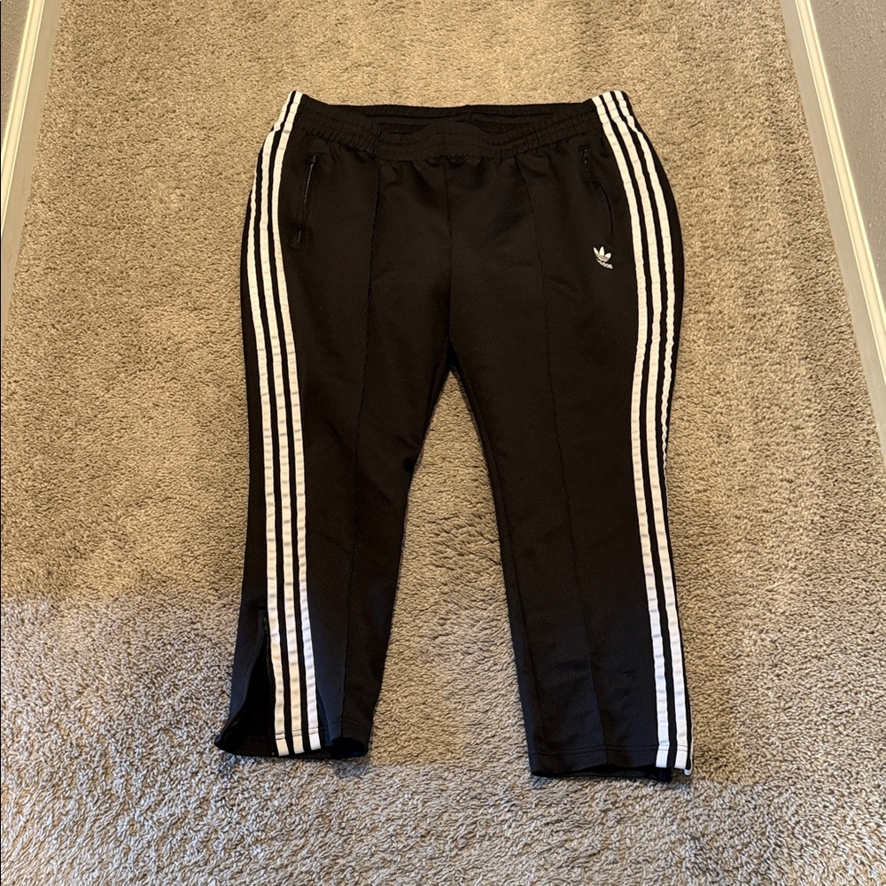 adidas Plus Size Three-Stripe Joggers Pants, 2X